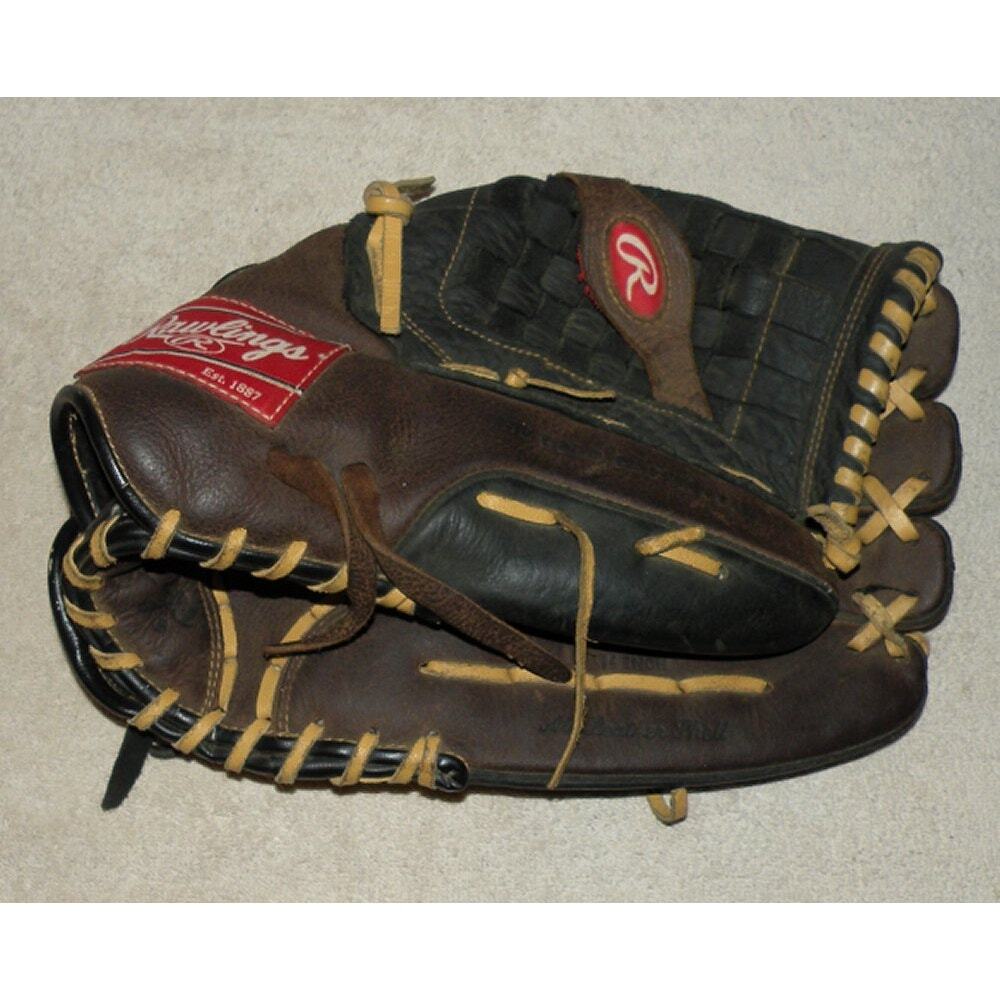 Rawlings Player Preferred Model P140 Baseball Leather Mitt Glove RHT Brown 14 In